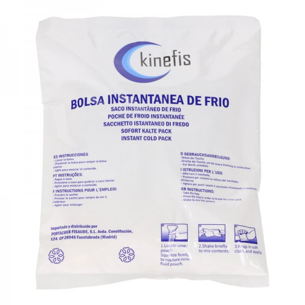Bolsa de Frío Instantáneo Kinefis Cryo Therm Fast (14x18 cm) Bolsa de Frío Instantáneo Kinefis Cryo Therm Fast (14x18 cm)